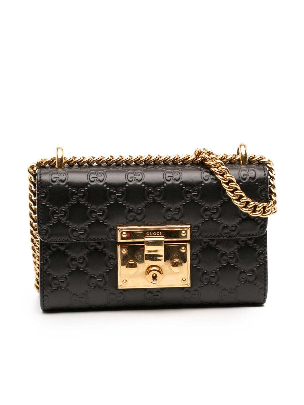 Gucci Small Ssima Padlock Crossbody #358297G96B